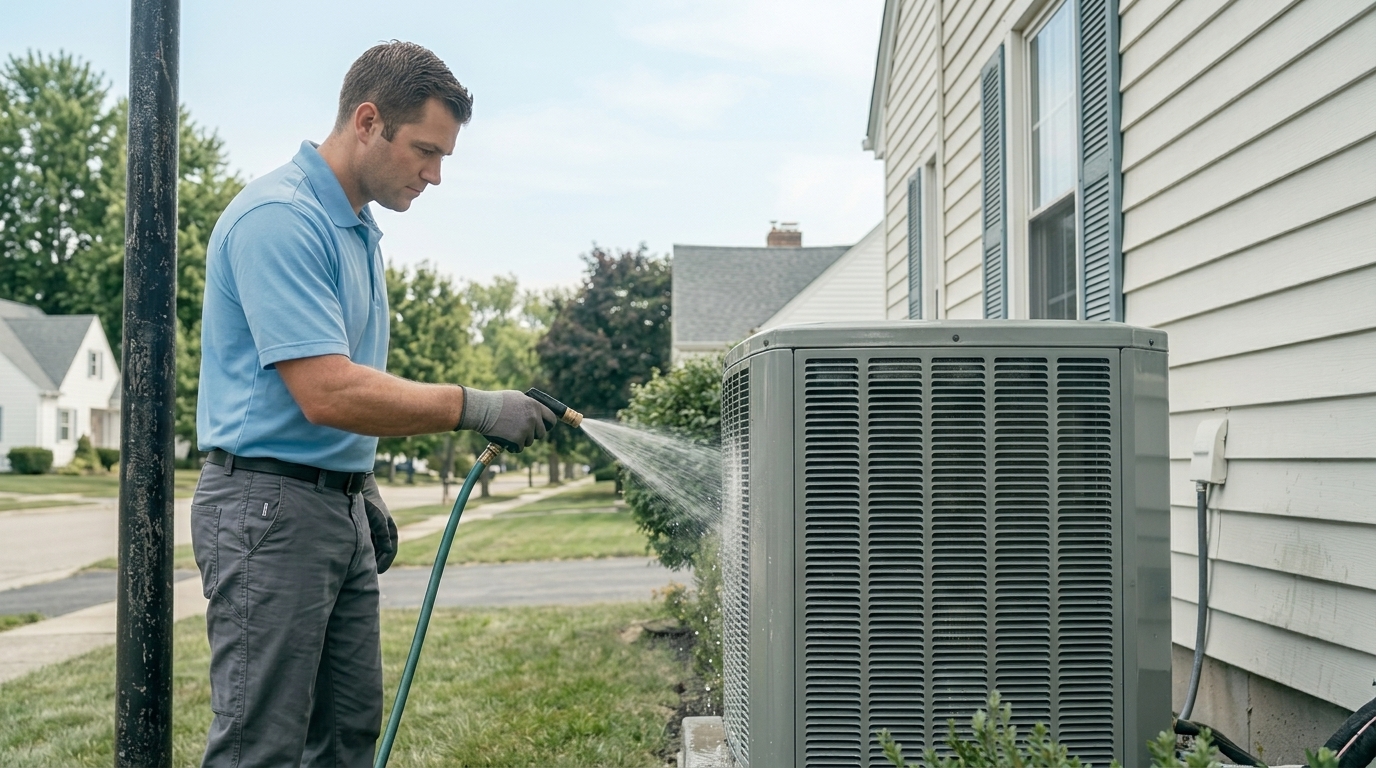 AC repair work